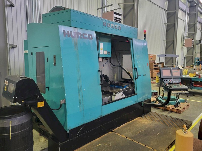 Hurco VMX50/50T CNC VMC, 2012 – 4-Axis H-400, Chip Conveyor, CTS Prep, WinMax