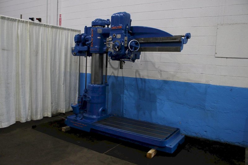 5&#039; X 11&quot; CARLTON RADIAL ARM DRILL: STOCK #76152