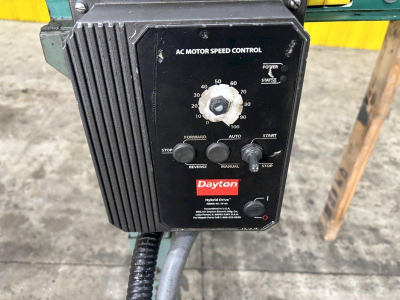 18&quot; X 15&quot; H X 4 STAGE CONTINENTAL EQUIPMENT CORP GAS HEAT STAINLESS STEEL CONVEYOR WASHER, NEW IN 2010: STOCK #21908