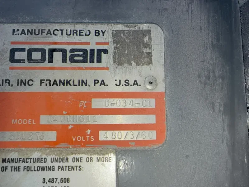 CONAIR DEHUMIDIFYING DRYER  -  D400H611