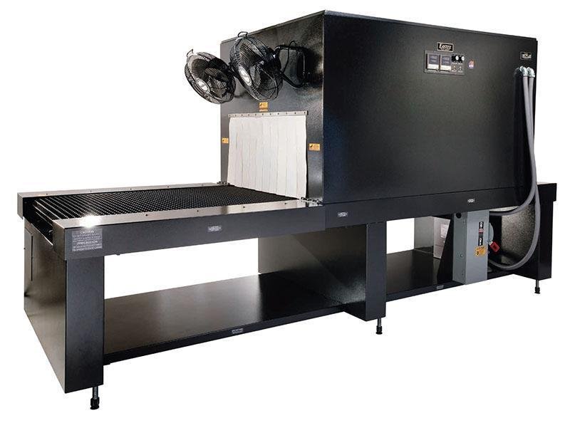 24" X 16" EASTEY MODEL #ETB2416 DUAL ZONE HEAT SHRINK TUNNEL MACHINE, NEW 2015: STOCK #20343