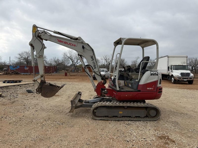Takeuchi TB 235-2 Compact Mini Excavator, 2022