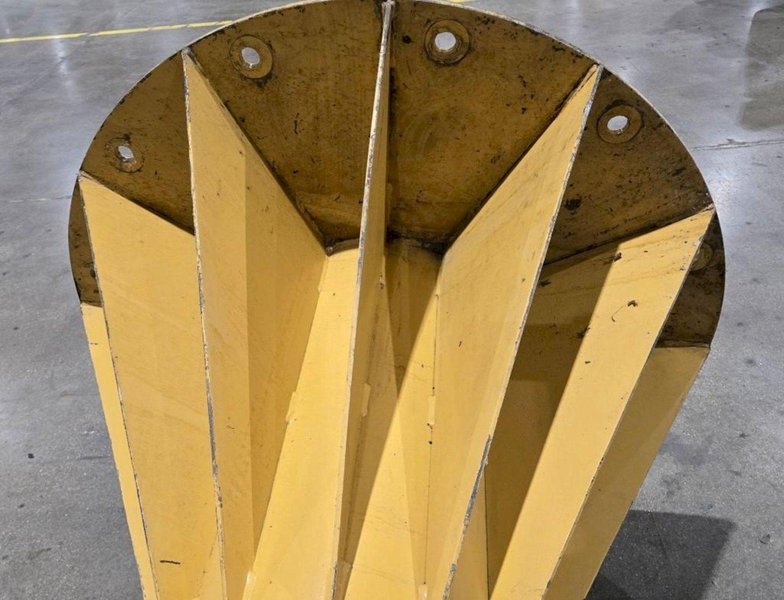 2 TON CONTRX INDUSTRIES MODEL #A41216 FREE STANDING JIB CRANE: YOBRO #23871