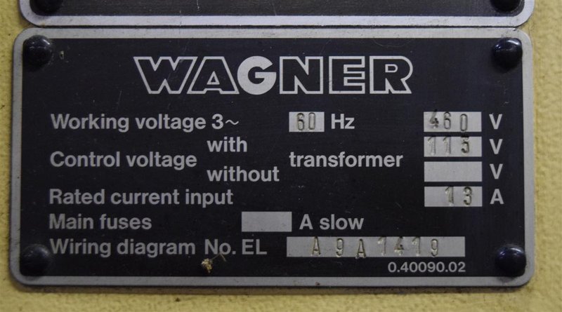 WAGNER #WAS 70 10&quot; COLD SAW
