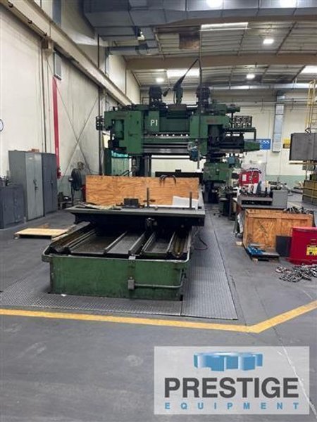 Ingersoll 104&quot; x 96&quot; x 360&quot; Double Housing Planer Mill w/50 HP Milling Heads