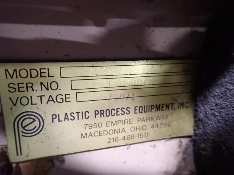 PLASTICS 93" X 18" INCLINE BELT CONVEYOR  -  ICG-186