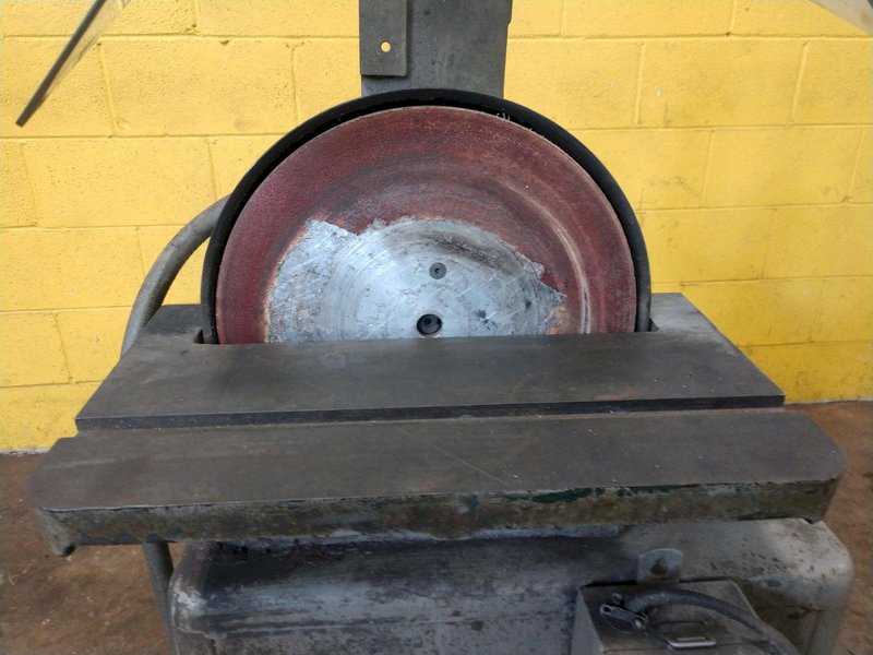 12&quot; ROTARY DISC SANDER GRINDER : STOCK #14626