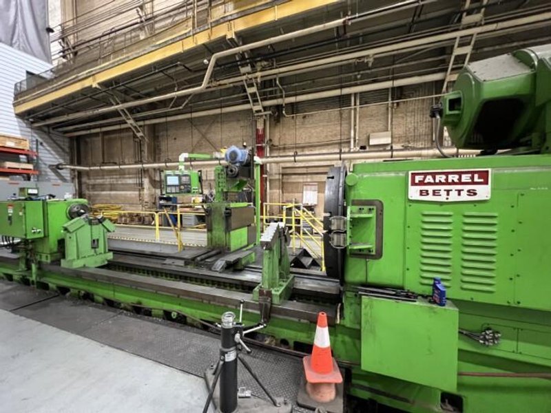Farrel 56" x 240" CNC Lathe w/ Live Spindle &amp; C Axis