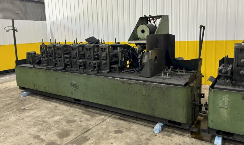 9 STAND X 2&quot; YODER M2 ROLLFORMER / TUBE MILL: STOCK # 4145