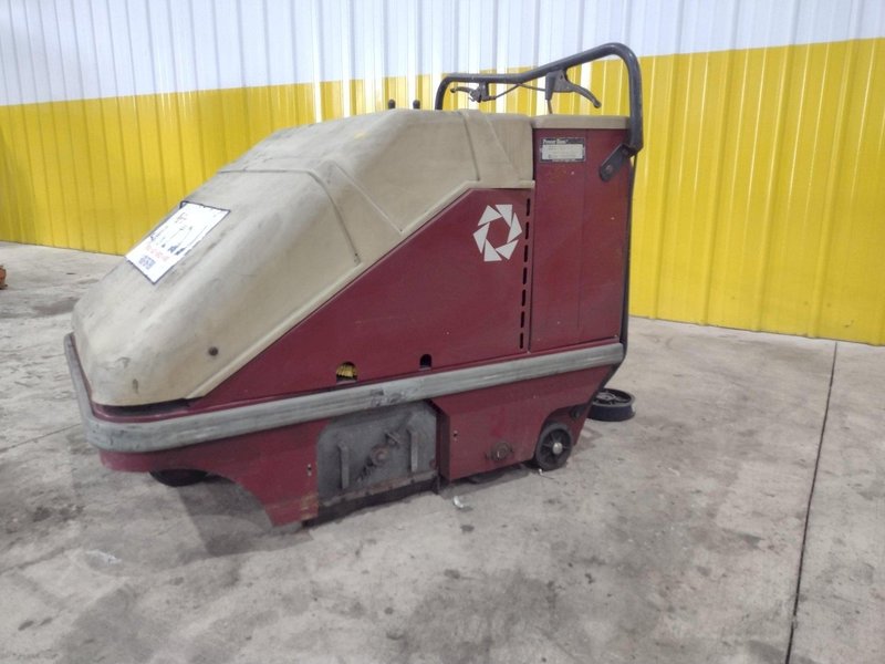 POWERBOSS MODEL #WS35E WALK BEHIND ELECTRIC SWEEPER: STOCK #21655