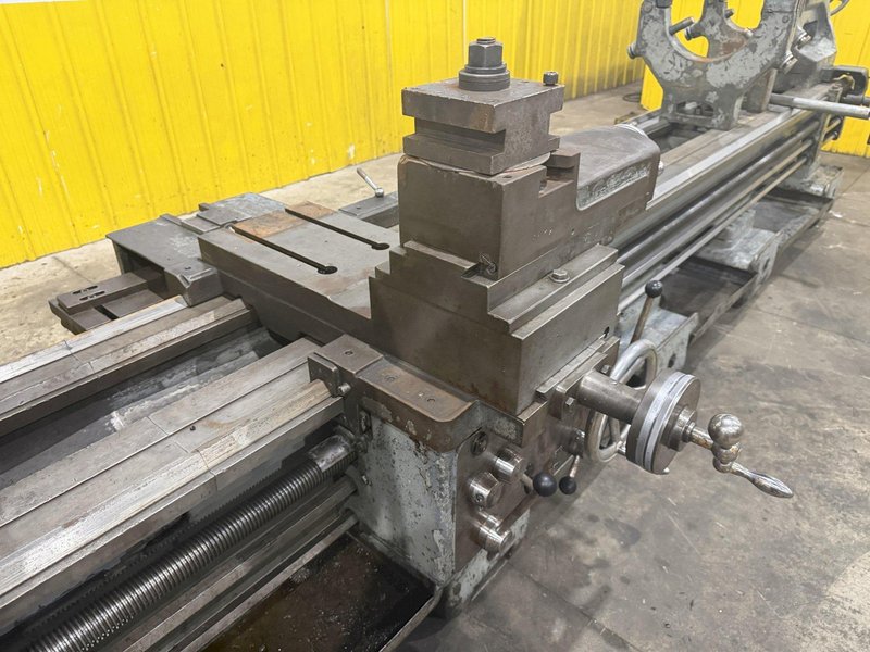 32"/46" X 144" MEUSER GAP BED ENGINE LATHE 3-1/8" HOLE: YOBRO #25908