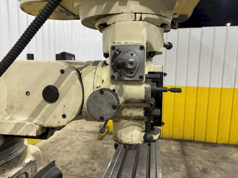 3 HP ACER MODEL #3VK3-HP RAM TYPE VERTICAL MILL WITH DIGITAL READ OUTS: STOCK #23061