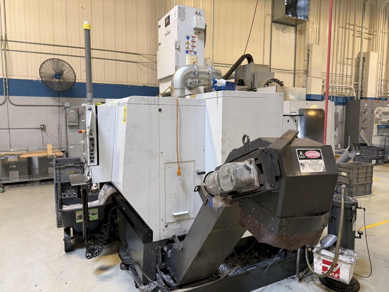 Used 2012 Haas ST-20 CNC Lathe with Bar Feeder For Sale