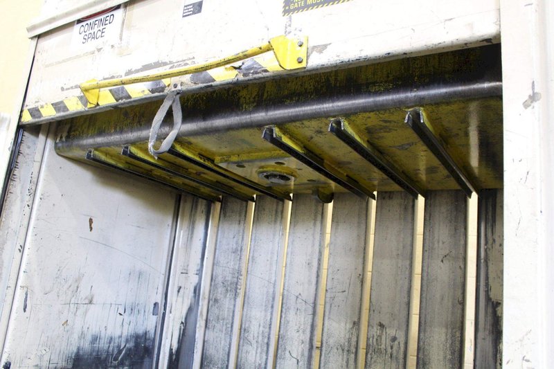 CIVES TENCO MODEL #HP-50 VERTICAL CARDBOARD BALER: STOCK #72299