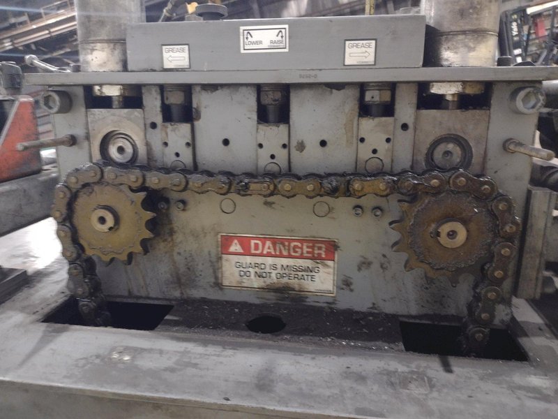 12&quot; X .080&quot; COE MODEL #CPPS-PO-225-12 POWERED COIL STRAIGHTENER: STOCK #21329