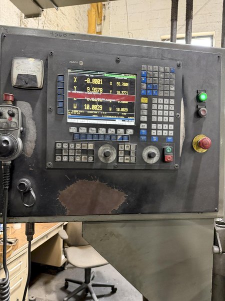 5" DEVLIEG 5K-120 CNC SPIRAMATIC HORIZONTAL BORING MILL WITH FAGOR CONTROL. STOCK # 0219826
