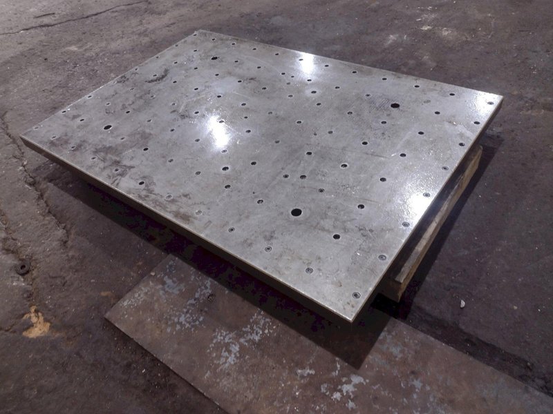 40&quot; x 57&quot; x 2.25&quot; PRESS BOLSTER PLATE: STOCK #19233