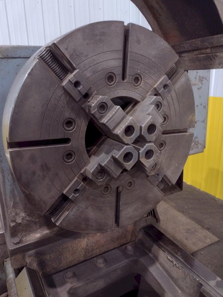 30" X 96" GEMINIS 9" HOLLOW SPINDLE MODEL #GE-870 ENGINE LATHE, 9" HOLE: STOCK #18925