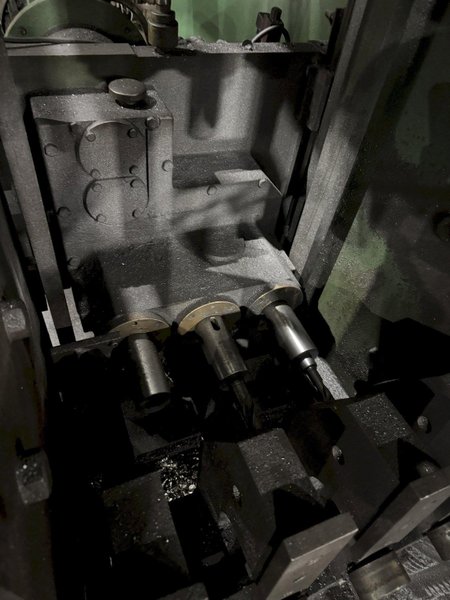 PEDDINGHAUS BDL-1250/9 DRILL LINE WITH GERNETTI ROBERTO SAW. STOCK # 1213525