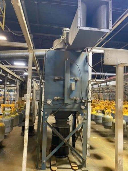 Viking MR6016 Shot Blast System – 2013 – Monorail Blaster for Weldments &amp; Heavy Steel Prep