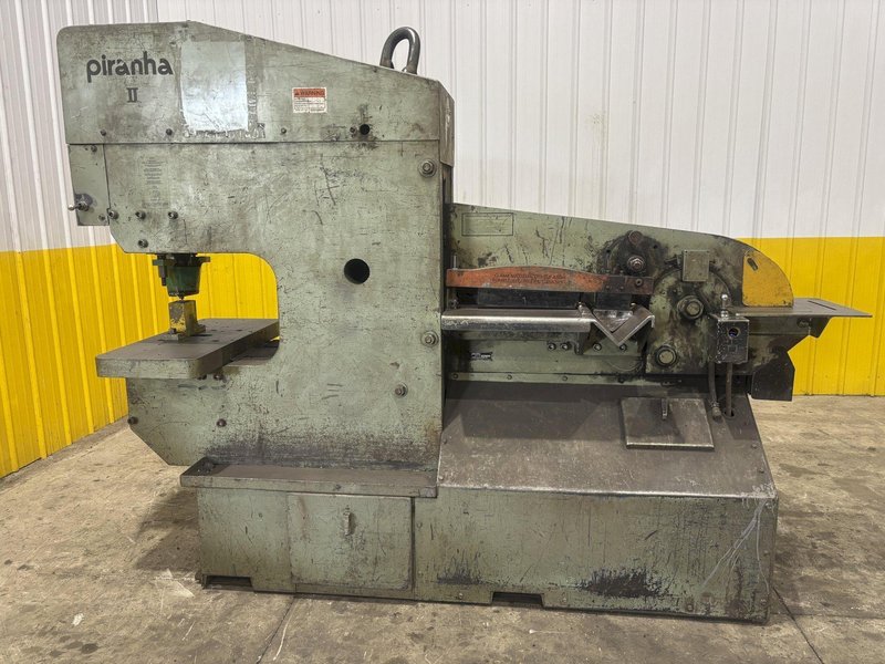 110 TON PIRANHA MODEL #PII 110 HYDRAULIC IRONWORKER: STOCK #23738