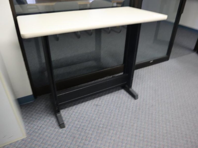 Standing Height Office Desk with Laminate Top- Auction Item