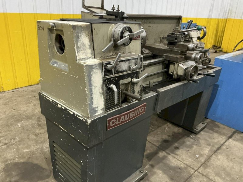 13" CLAUSING MODEL #1300 ENGINE LATHE, 1.75" HOLE : YOBRO #25355
