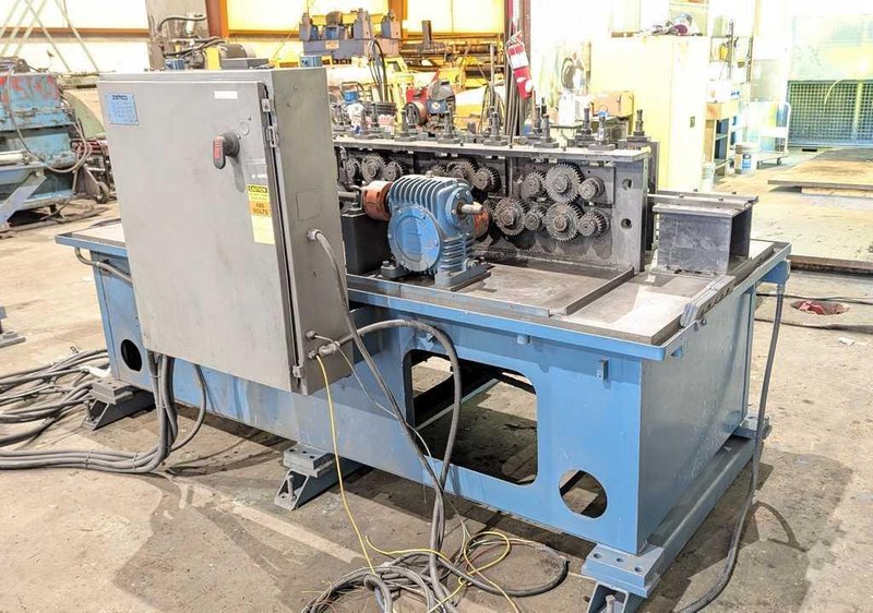 10 Stand 7.625" x 1.50" Tru-Tech Rollforming Line STOCK# 4300