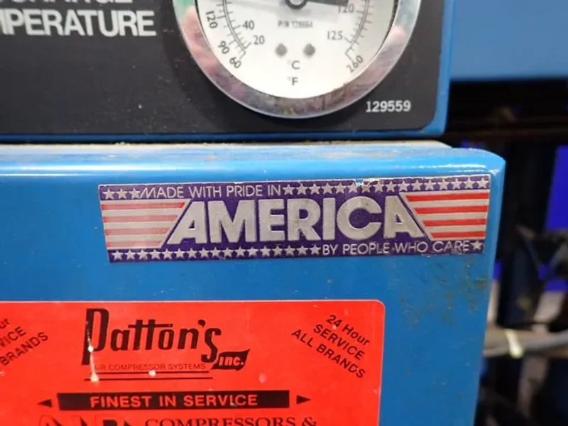 QUINCY 50 HP ROTARY SCREW AIR COMPRESSOR  -  QSI 235