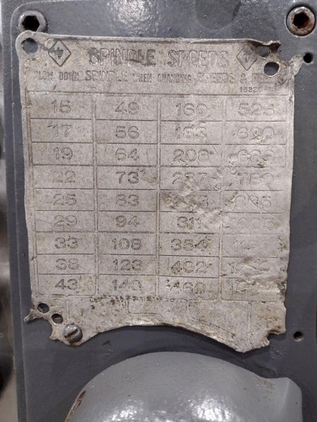 6&#039; x 19&quot; CARLTON MODEL #4A RADIAL ARM DRILL: STOCK #21897