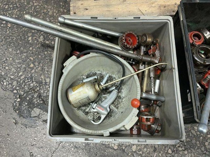RIGID 2” PIPE THREADING MACHINE  -  RIGID 300