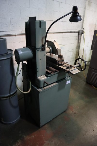 Boyar Schultz Challenger H612 with Walker Ceramax 6&quot; x 12&quot; Permanent Magnetic Chuck, Cabinet Base- Auction Item