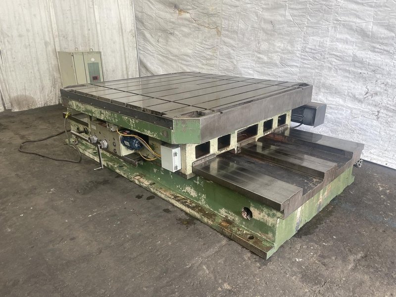 86&quot; X 86&quot; TOS COMPOUND POWER ROTARY TABLE: STOCK #76804