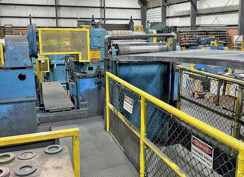 24" x 5.00" x 12,000# Stamco Slitting Line