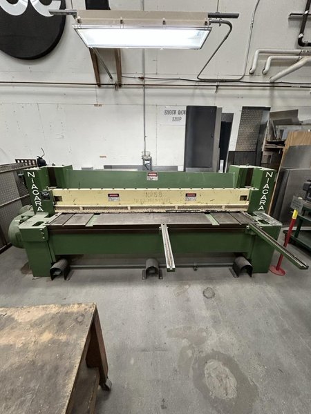 10 Ga x 8′ Niagara CNC Power Squaring Shear