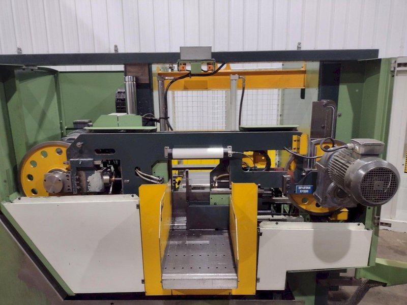 13.4&quot; X 13.4&quot; MISSLER MODEL #DEB-340-CE AUTOMATIC HORIZONTAL BANDSAW, NEW 2000: STOCK #19627