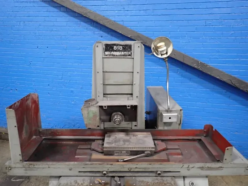 BROWN &amp; SHARPE 6" X 12" SURFACE GRINDER  -  818 MICROMASTER