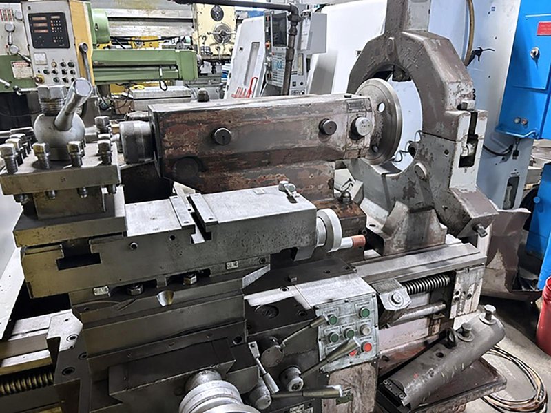 36" X 80" POREBA MODEL #TPK90A1/2M ENGINE LATHE 3.75" HOLE : YOBRO #25997