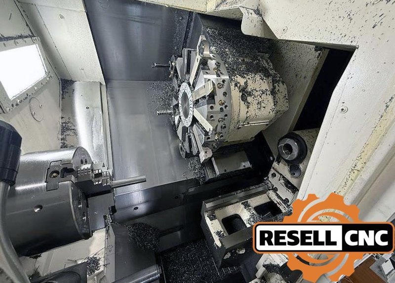 2018 Okuma GENOS L250II-e CNC Lathe w/ Bar Feeder