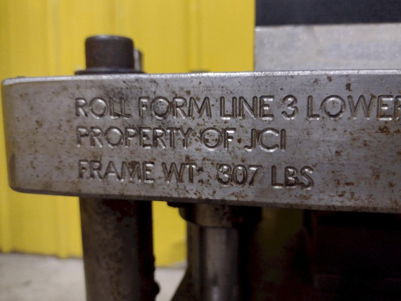 4-POST HYDRAULIC PRESS - ROLLFORMER CUTOFF PRESS: YOBRO #25562