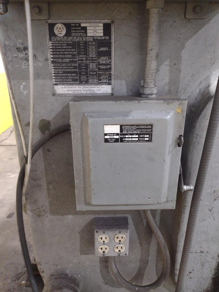 56 TON MINSTER #6 OBI PRESS, 4" STROKE: STOCK #19001