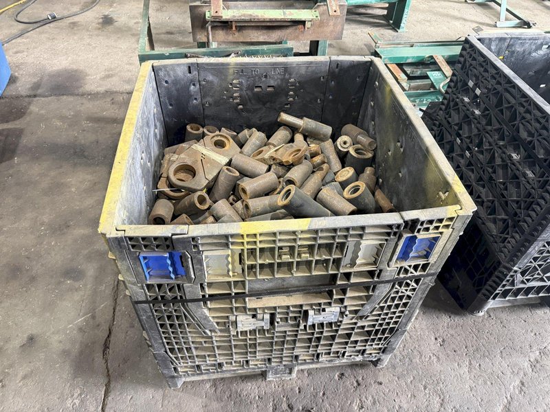 2001 BERCO PT250 TRACK PRESS WITH WTC TRACKMASTER IMPACT WRENCH &amp; CONVEYOR: YOBRO #24374