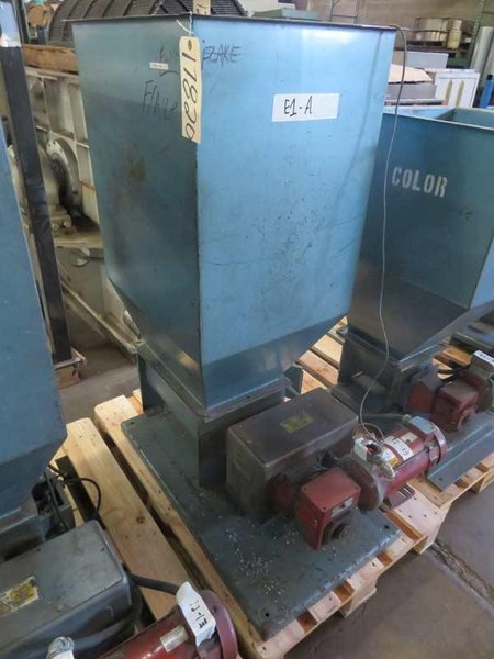 Acrison Four (4) Component Volumetric Feeding System, 1999