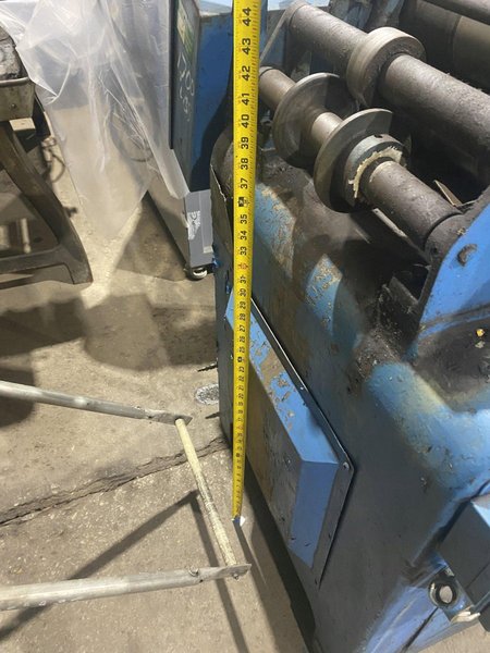 12&quot; X .125&quot; LITTELL 5 ROLL MODEL #412-5PD POWERED STRAIGHTENER: STOCK #19802