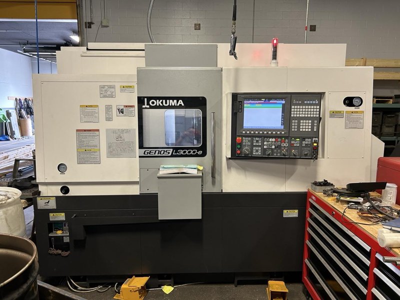 Okuma Genos L3000MYW-E X CNC Multi Axis Lathe, 2023 – Sub Spindle, Y Axis