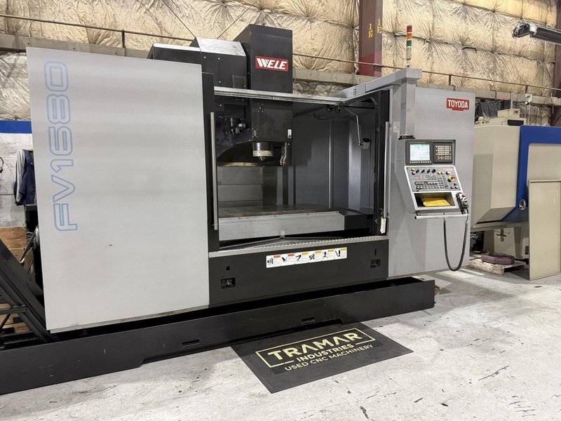 Used 2015 Toyoda FV-1680 CNC Vertical Machining Center For Sale
