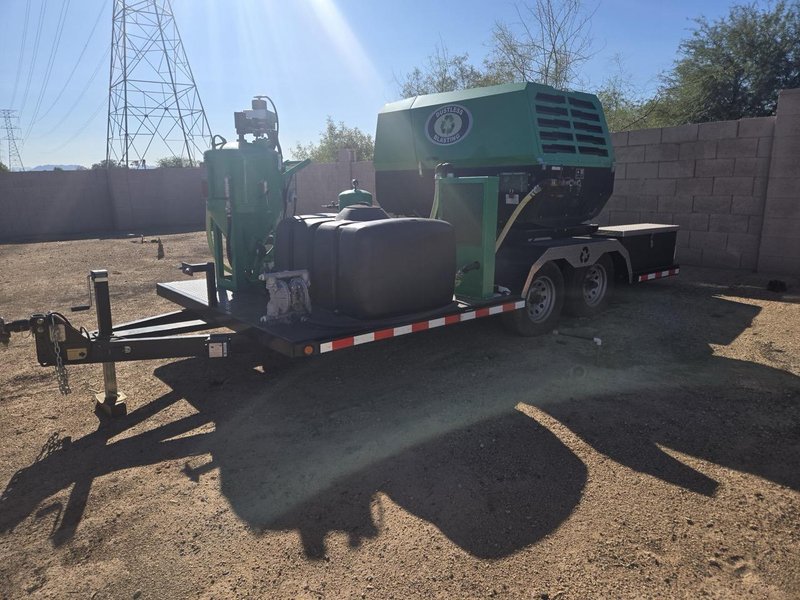 MMLJ Abrasive Blasting DB800 Mobile XL Dustless Blaster, 2023