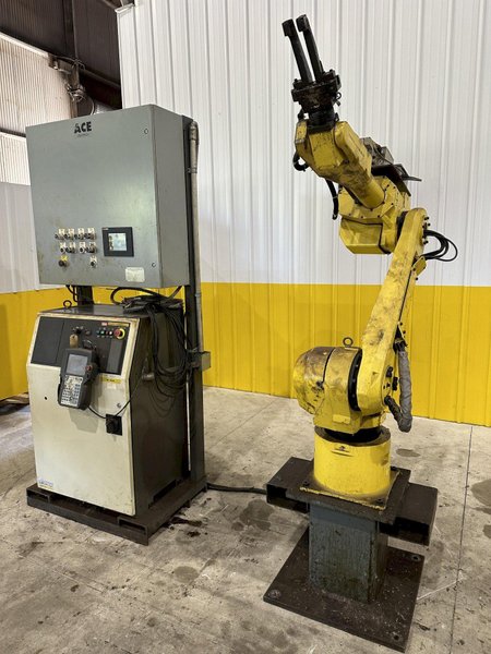 2008 FANUC MODEL #M-16iB20 PICK &amp; PLACE ROBOT WITH FANUC R-30IA CONTROLLER: STOCK #20849