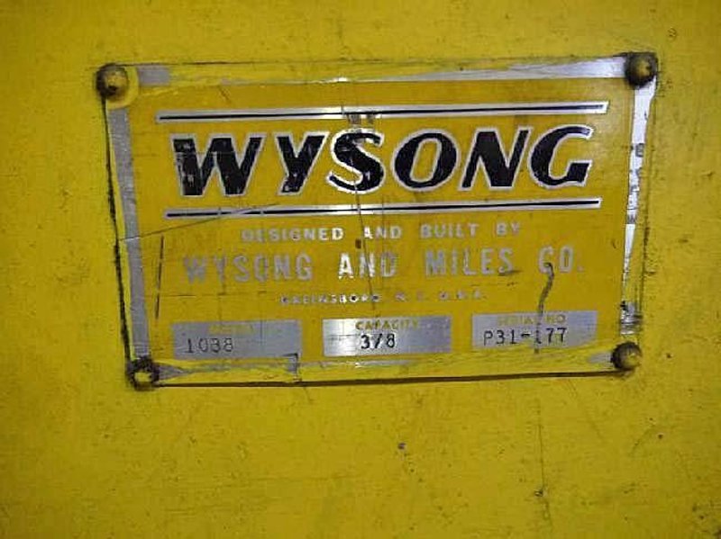 0.375&quot; x 10&#039; Wysong Power Sq. Shear