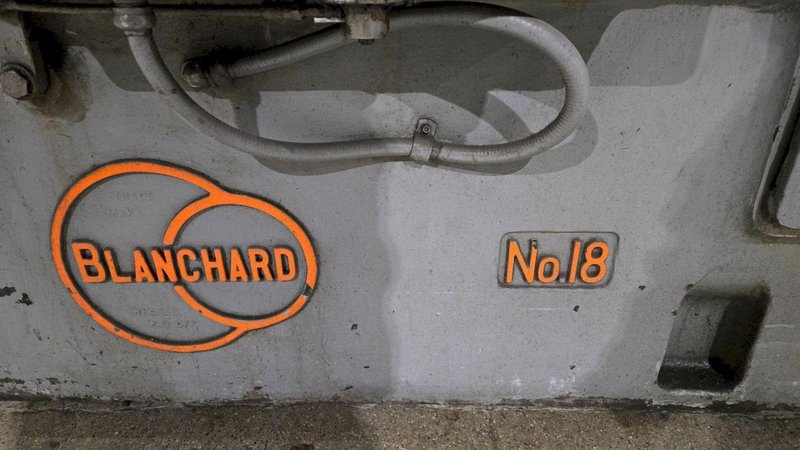 BLANCHARD 18 ROTARY SURFACE GRINDER USED